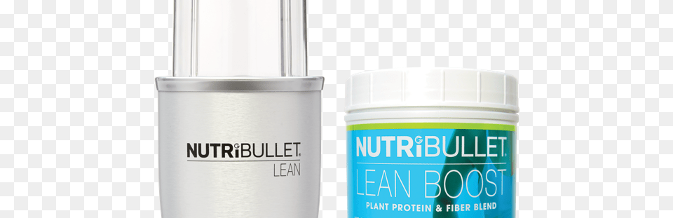 Nutribullet Lean With Lean Boost Nutribullet Lean Boost Plant Protein Fiber Blend Organic, Bottle, Lotion, Cosmetics, Can Free Transparent Png