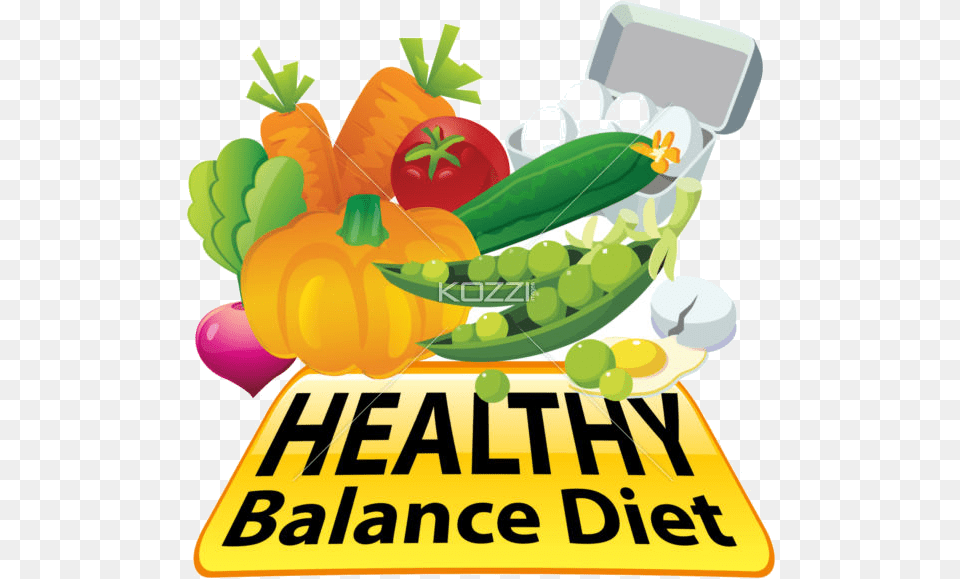 Nutrition Clipart Balanced Diet Diet Clipart, Food, Produce, Advertisement Png Image