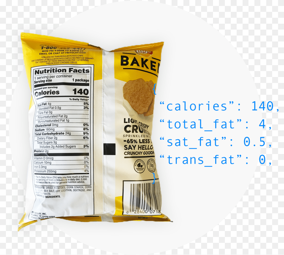 Nutrition Fact Ocr Smartfood Popcorn Sweet Amp Salty Kettle Corn Flavored, Food, Powder Png Image