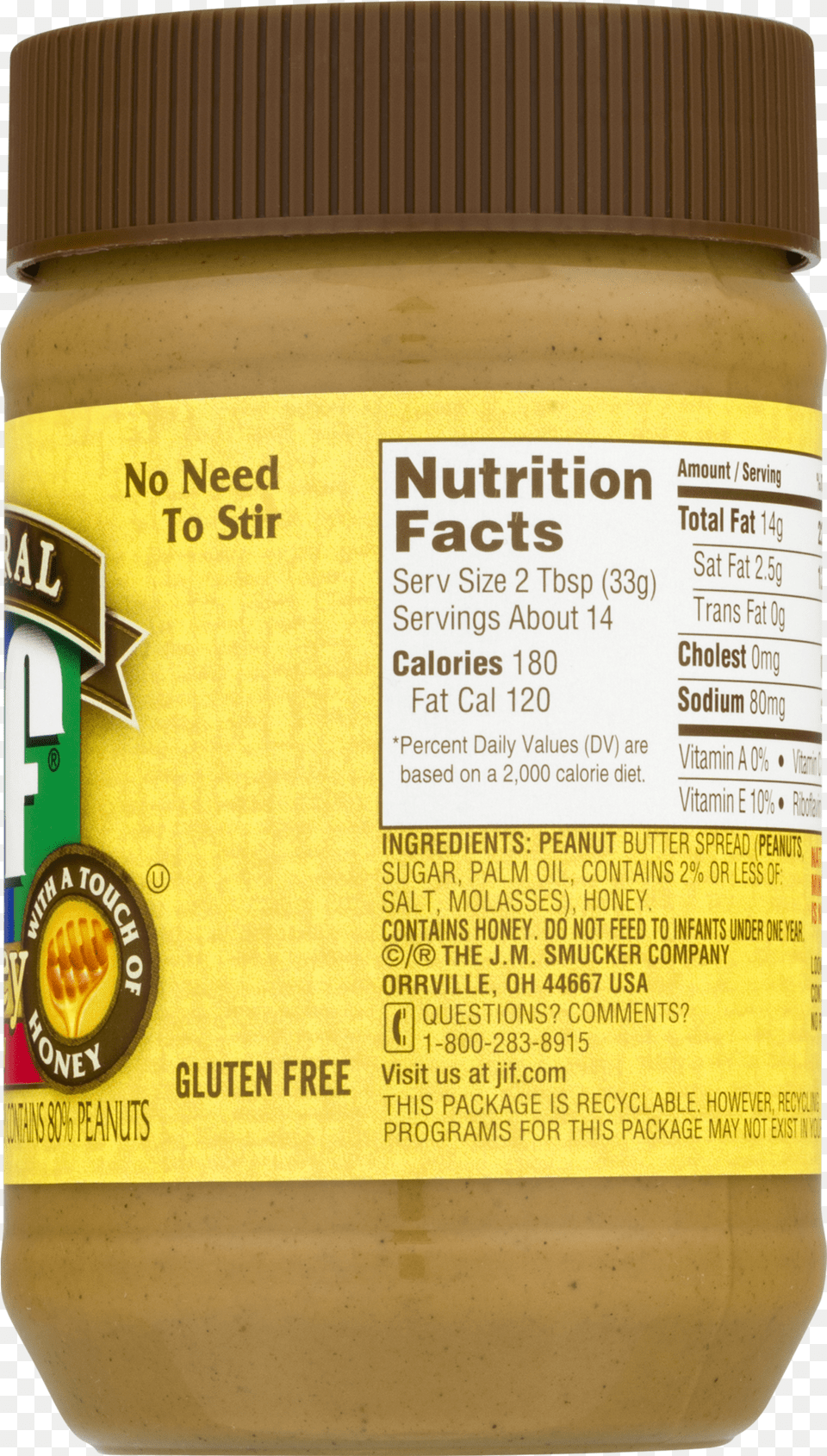 Nutrition Facts, Food, Peanut Butter, Can, Tin Png Image