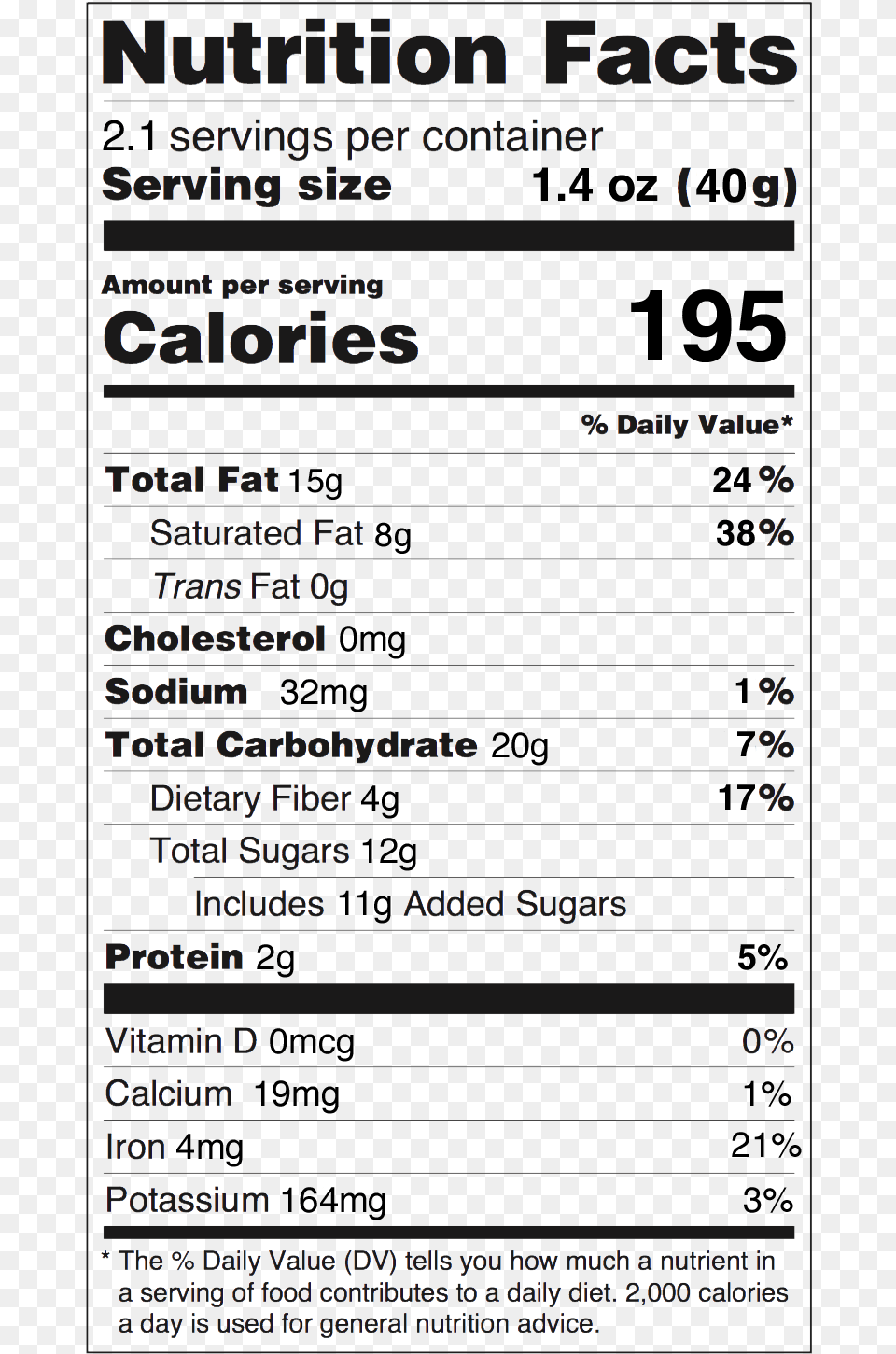 Nutrition Facts 7 A Christmas Carol Dark Mashed Potatoes Nutrition Facts, Page, Text Free Png