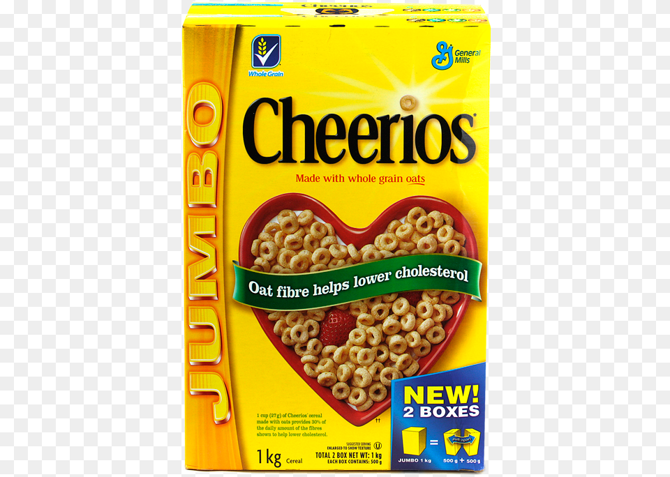 Nutrition Facts Label For Cheerios, Food, Snack, Pasta Free Png Download