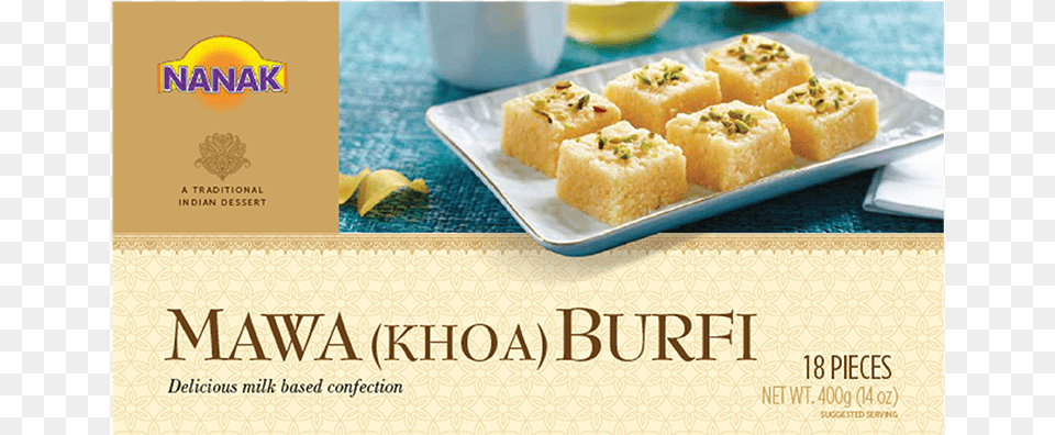 Nutrition Facts Of Khoya Barfi, Food, Meal, Dish, Advertisement Free Png Download