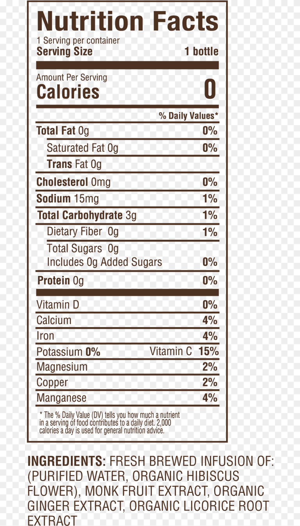 Nutrition Licorice 03 Nutrition Facts, Menu, Text Png Image