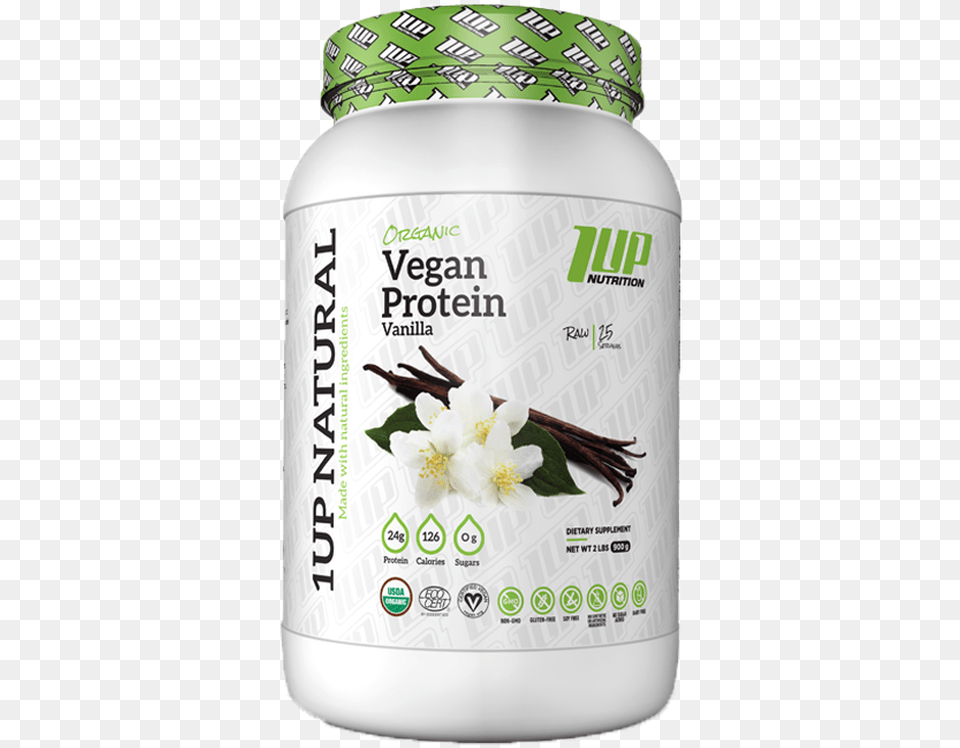 Nutrition Vegan Vanilla Protein Powder Protein, Herbal, Herbs, Plant, Flower Png Image