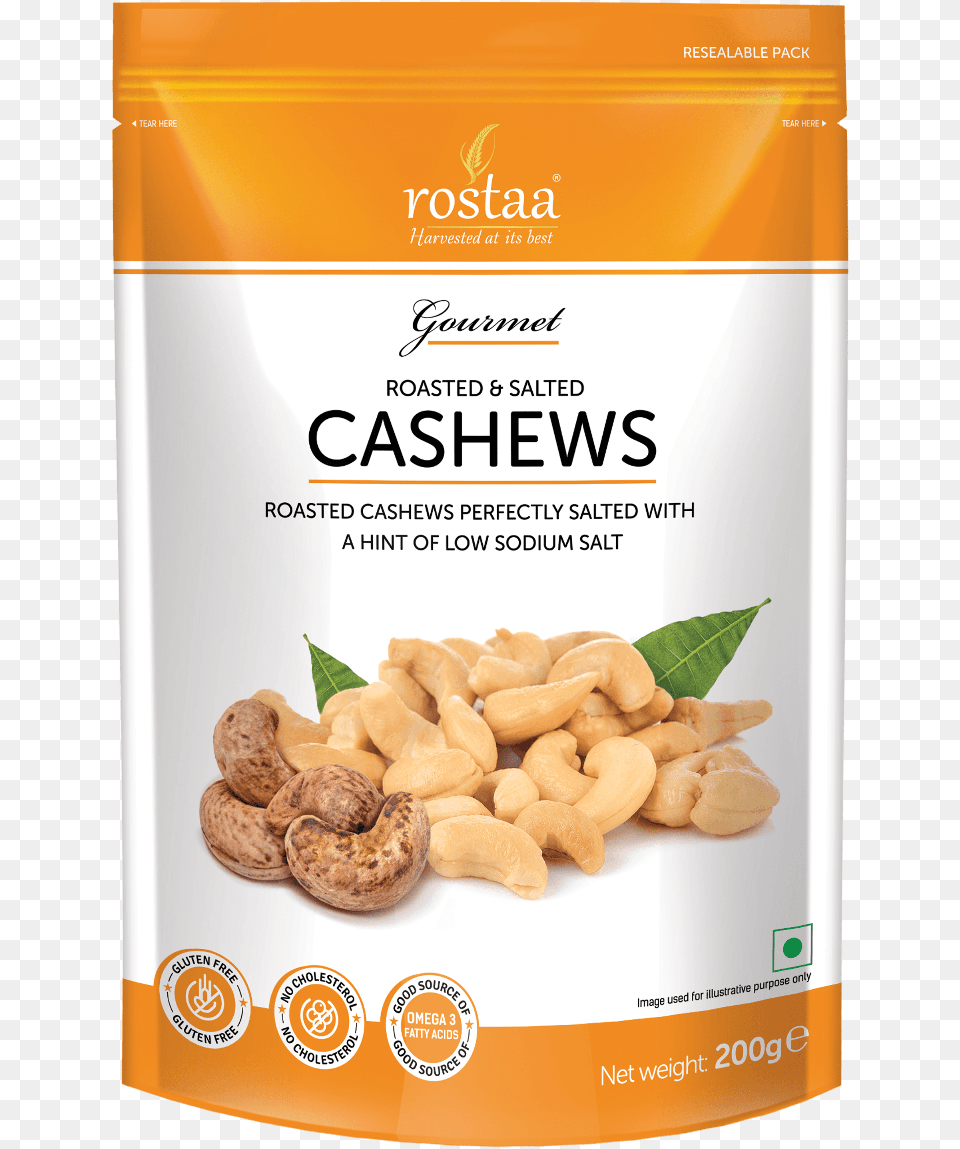 Nuts Clipart Cashew Nut Rostaa Roasted Salted Cashew, Food, Plant, Produce, Vegetable Png