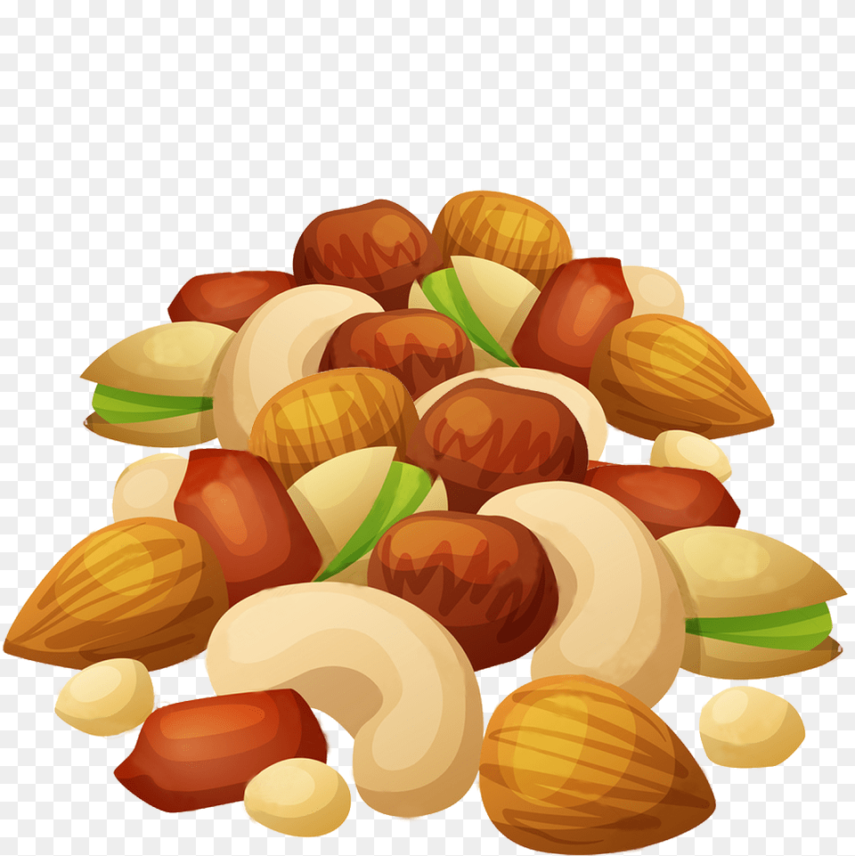Nuts Peanut Clip Art Nuts Clipart, Food, Nut, Plant, Produce Png