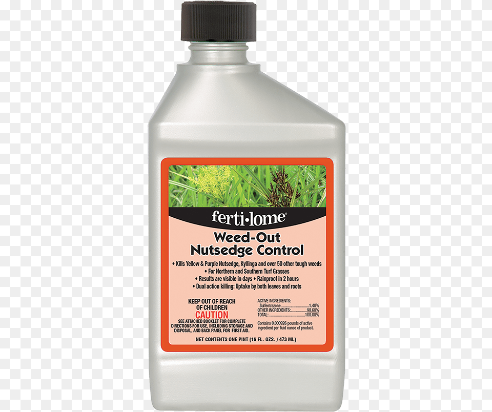 Nutsedge Concentrate 16oz Label Fertilome Weed Zone Label, Bottle, Herbal, Herbs, Plant Png Image