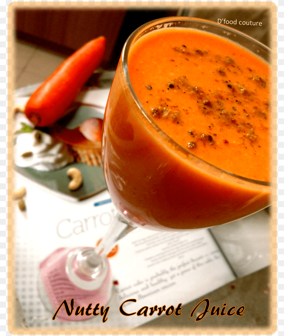 Nutt Carrot, Beverage, Juice, Smoothie, Food Free Png Download