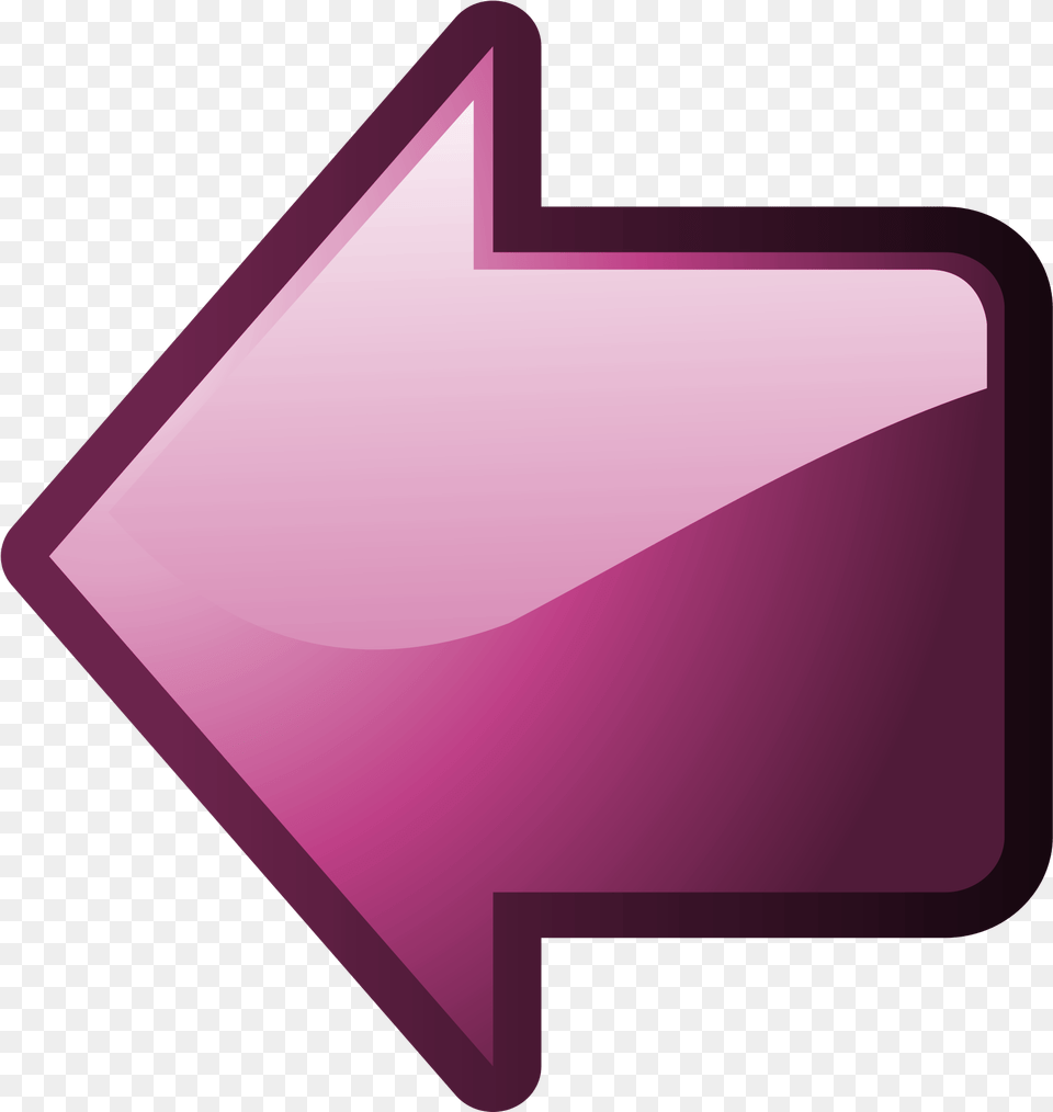 Nuvola Arrow Left Pink Icon Button Back Pink Free Png