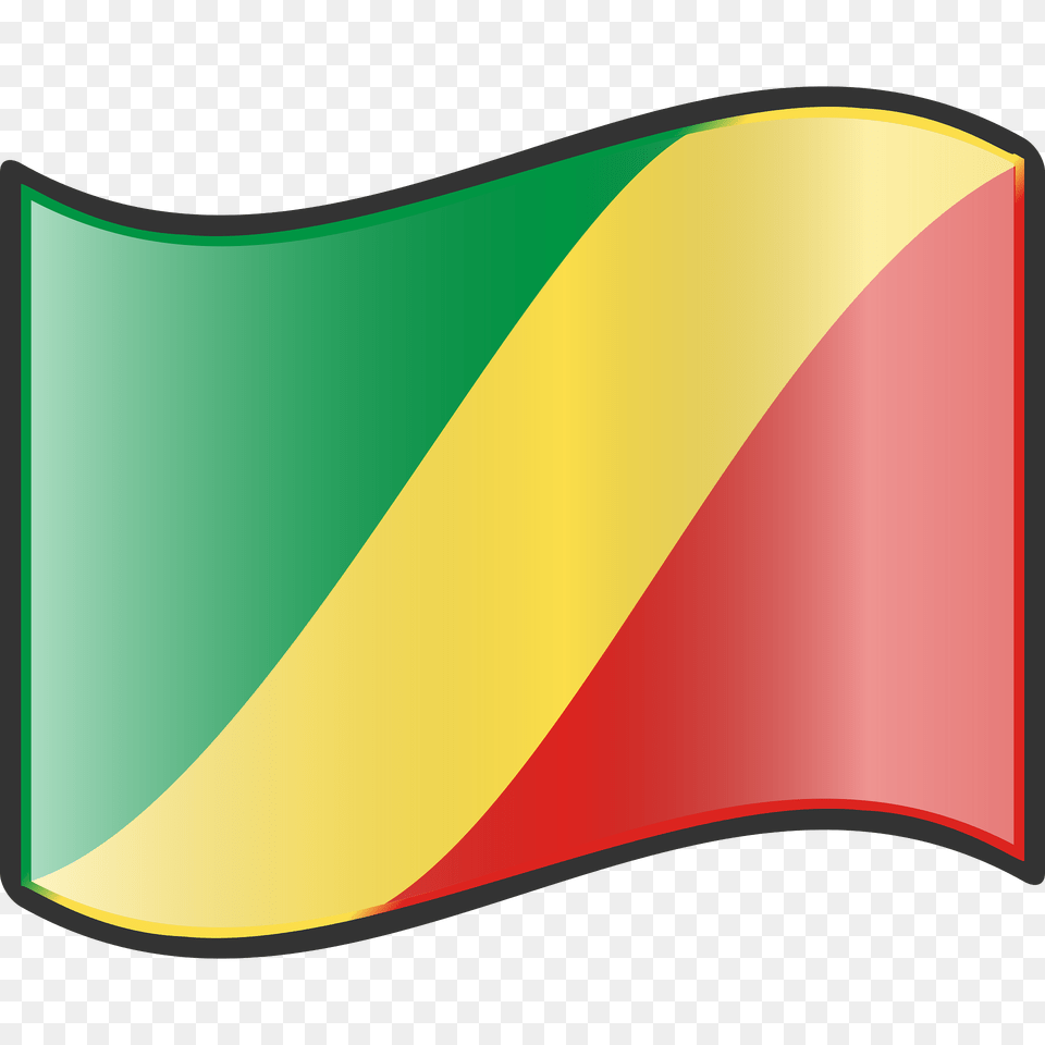Nuvola Republic Of The Congo Flag Clipart Free Png