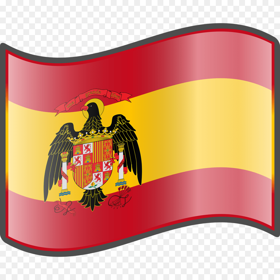 Nuvola Spanish Flag, Animal, Bird, Vulture, Food Png