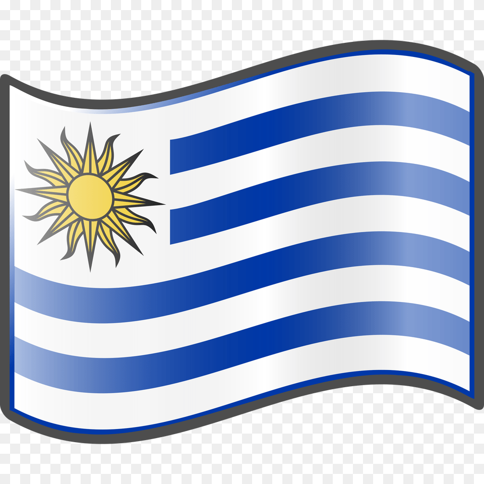 Nuvola Uruguayan Simplified Flag Free Png Download
