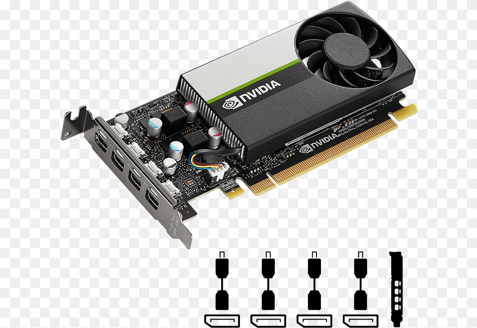 Nvidia T600 Quadro P400, Computer Hardware, Electronics, Hardware, Computer Free Png