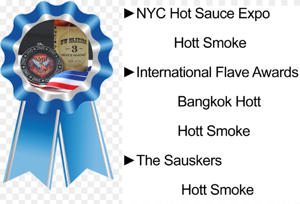 Nw Elixirs Spicy Cooking Sauce Award Ribbons, Gold, Badge, Symbol, Logo Free Png Download