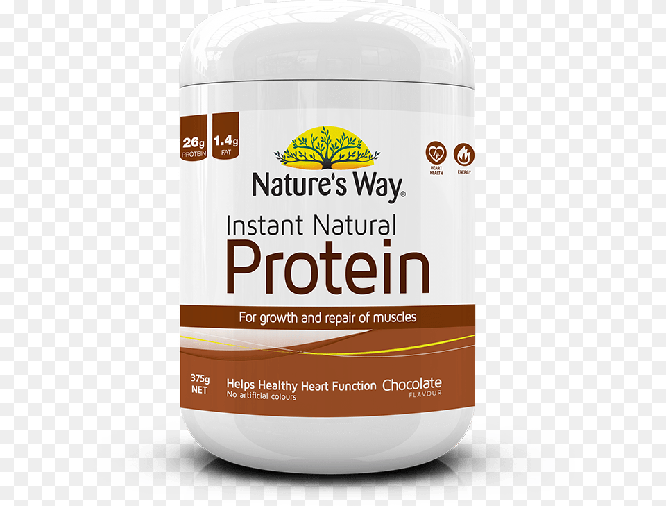 Nw Instant Natural Protein Chocolate 375g Nature39s Way Instant Natural Protein, Herbal, Herbs, Plant, Cosmetics Png