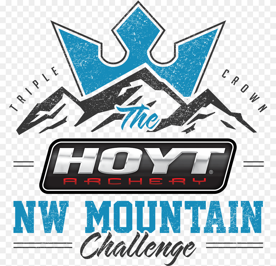 Nw Mtnchallengehoyttriplecrownlogo The Nw Mountain Hoyt, Logo, Advertisement, Poster, Emblem Free Transparent Png