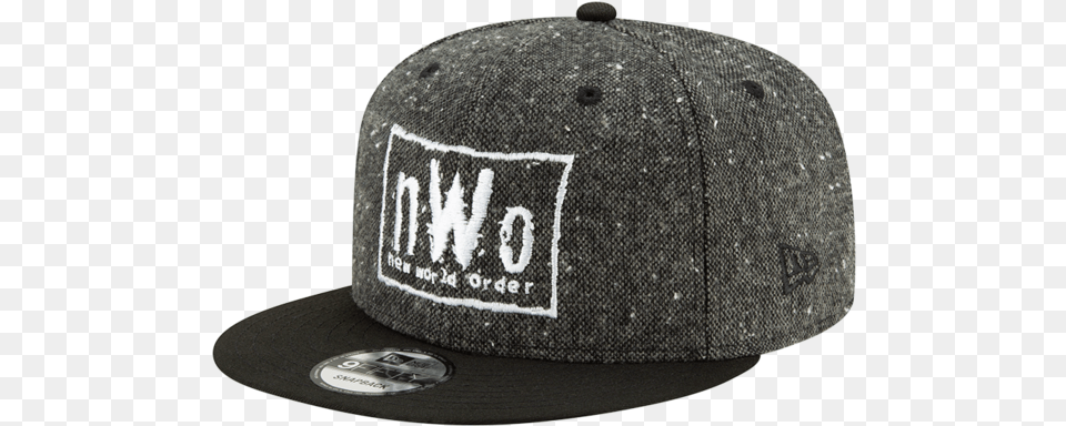 Nwo New World Order Wwe Wrestling Era 9fifty Adjustable Snapback Tweed Hat Cap Nwo, Baseball Cap, Clothing Free Png