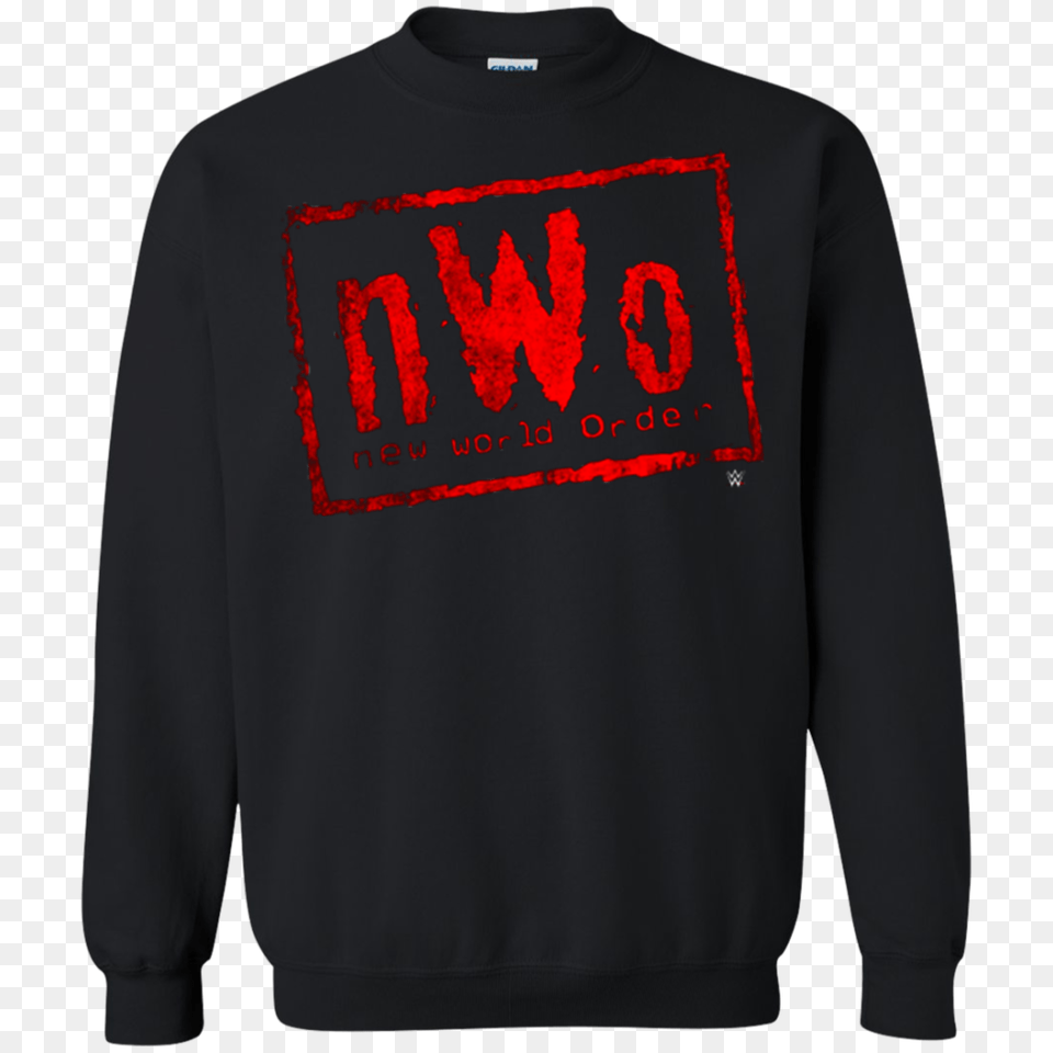 Nwo New World Order Wwe Wrestling Logo Graphic T Shirt Hoodie, Clothing, Knitwear, Sweater, Sweatshirt Free Png