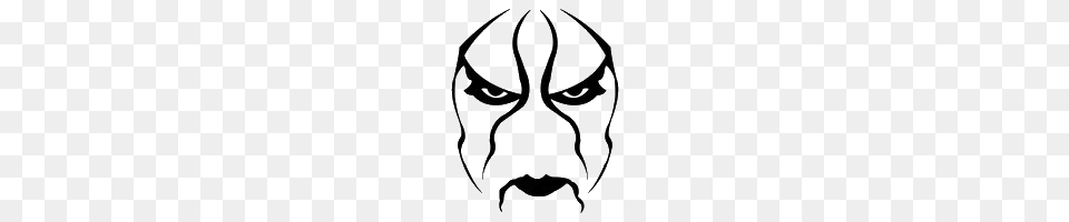 Nwo Sting Face, Stencil, Head, Person Free Png