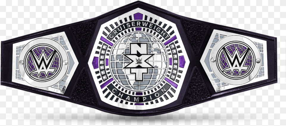 Nxt Cruiserweight Championship Redesign, Accessories, Belt, Logo Free Png Download