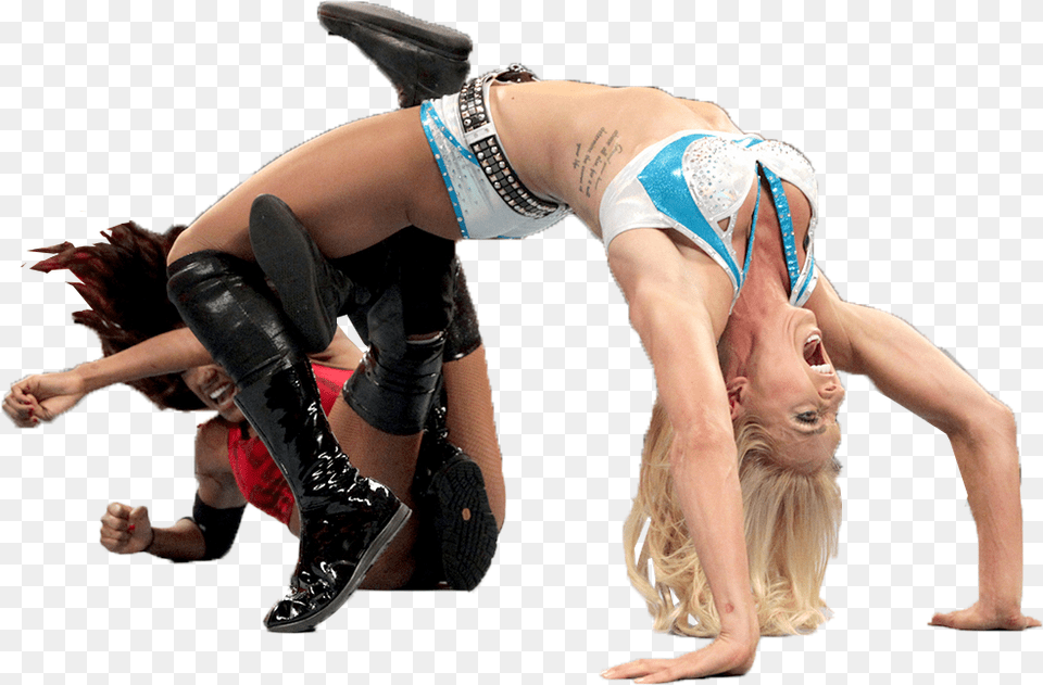 Nxt Divas Becky Lynch Charlotte Flair Sasha Banks, Woman, Adult, Person, Female Free Png
