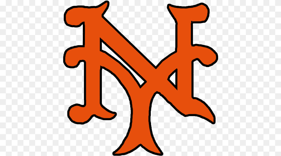 Ny Giants Giants Baseball New York, Text, Symbol, Person Free Png