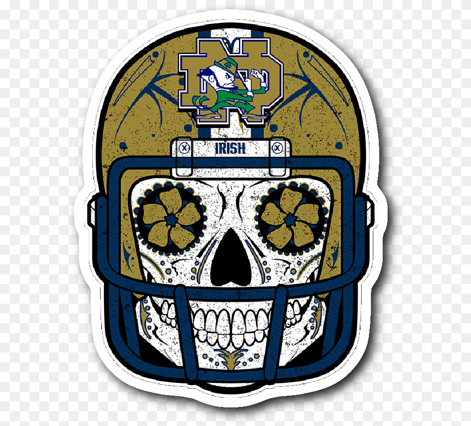 Ny Giants Sugar Skull, Helmet, American Football, Football, Person Free Png