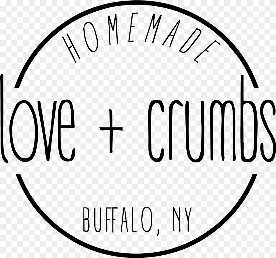 Ny Homemade In Buffalo Circle, Gray Png