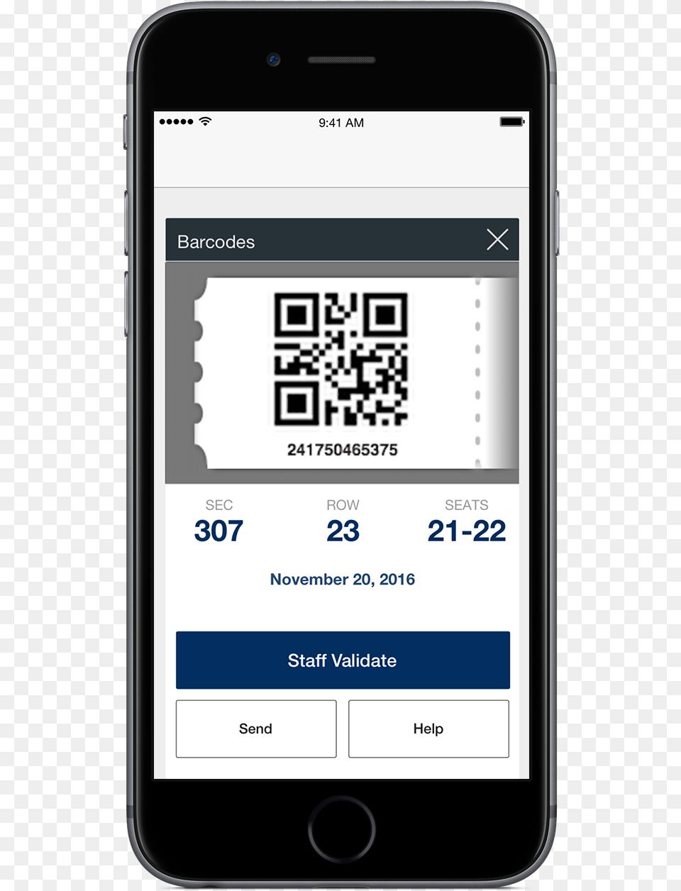 Ny Rangers Mobile Phone Ticket, Electronics, Mobile Phone, Qr Code, Screen Png Image