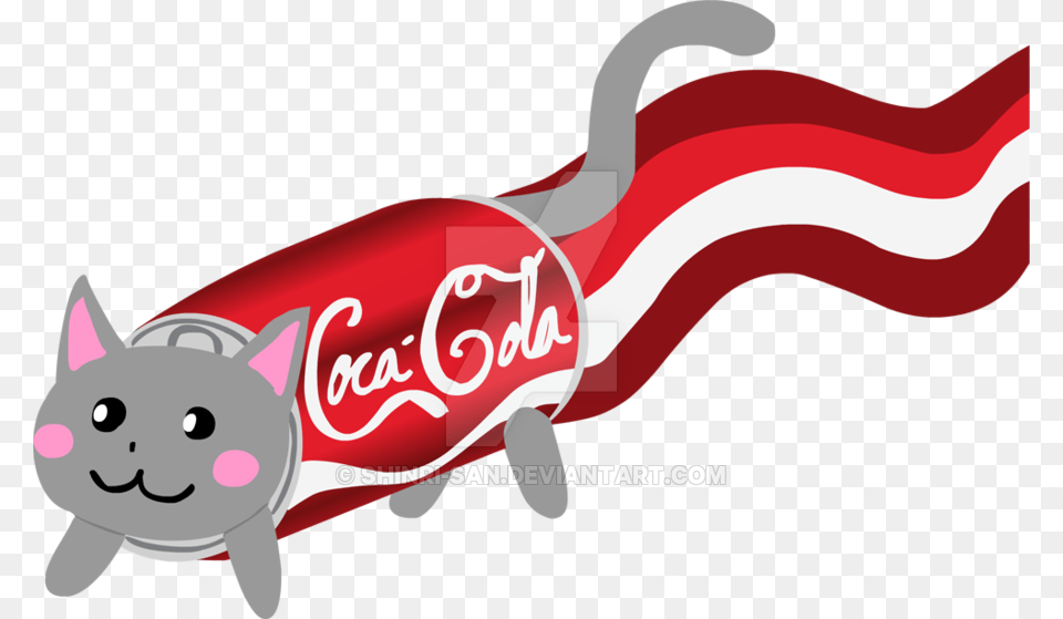 Nyan Cat, Beverage, Coke, Soda, Animal Png