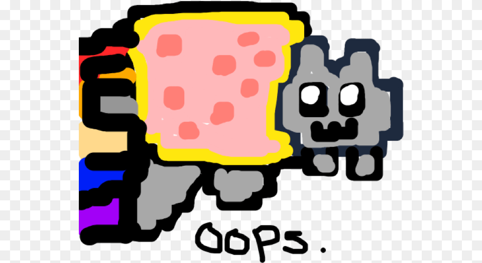 Nyan Cat, Cream, Dessert, Food, Ice Cream Png