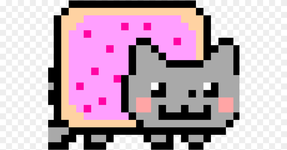 Nyan Cat Clipart Nyan Cat Transparent Gif, Number, Symbol, Text, First Aid Free Png Download