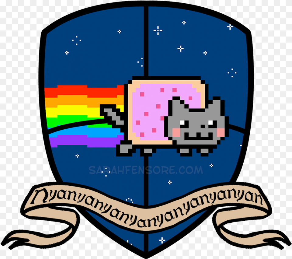 Nyan Cat Crest Free Png