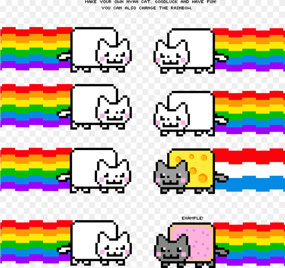 Nyan Cat Download, Qr Code Free Png