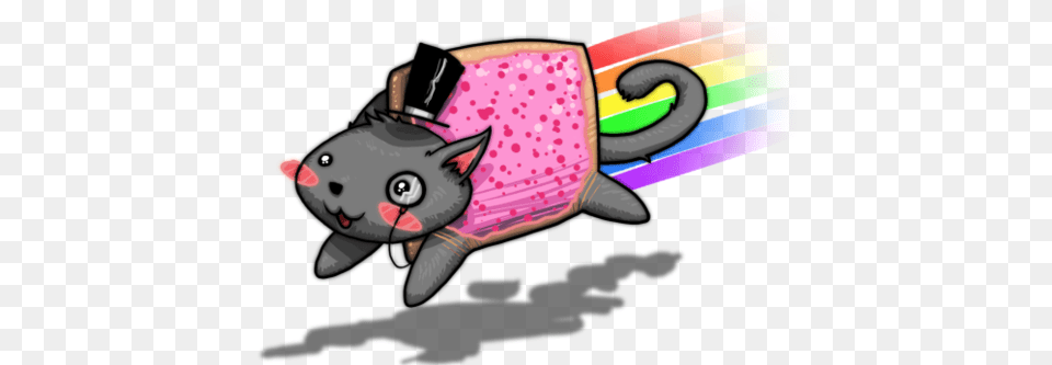 Nyan Cat Download Nyan Cat Background Pusheen, Animal, Fish, Sea Life, Shark Free Transparent Png