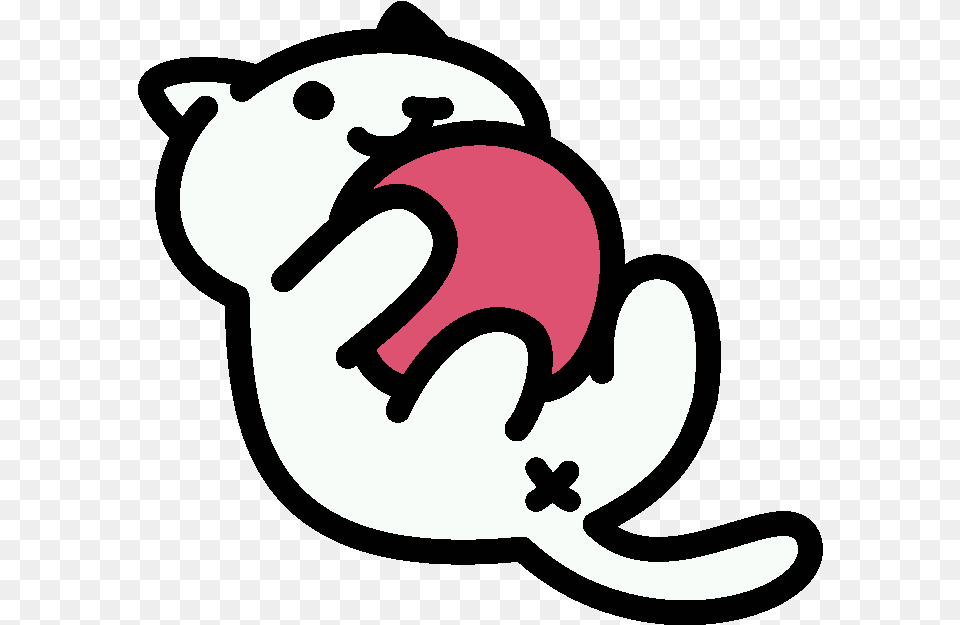 Nyan Cat Gif Transparent Find Share Neko Atsume Cats Transparent, Stencil, Animal, Mammal Png Image