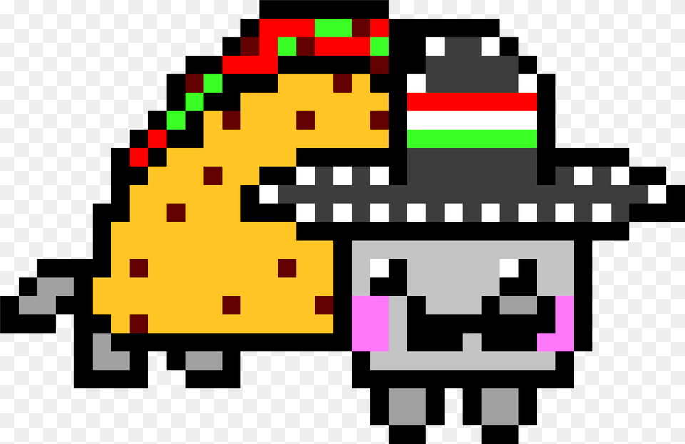 Nyan Cat Taco, Clothing, Hat, Scoreboard, Art Png Image