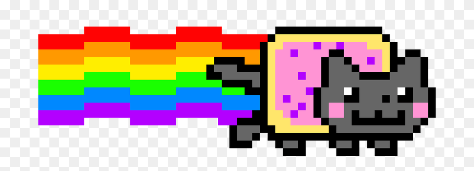 Nyan Cat Transparent Nyan Cat, Scoreboard, Qr Code Free Png