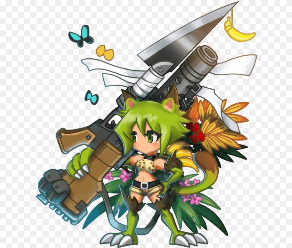 Nyan Slash Bayley Bayley Brave Frontier, Publication, Book, Comics, Graphics Free Transparent Png