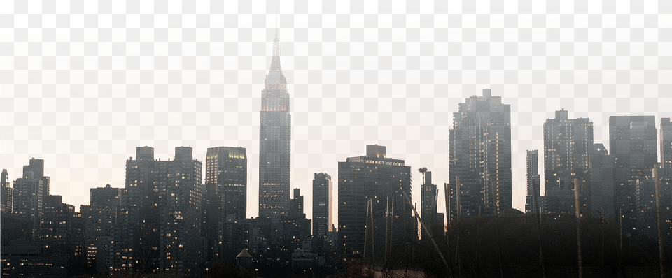 Nyc Bg Bottom New York City Shadow, Architecture, Building, Tower, Urban Free Png Download