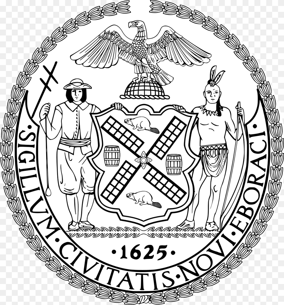 Nyc City Council Seal, Adult, Person, Man, Male Png Image