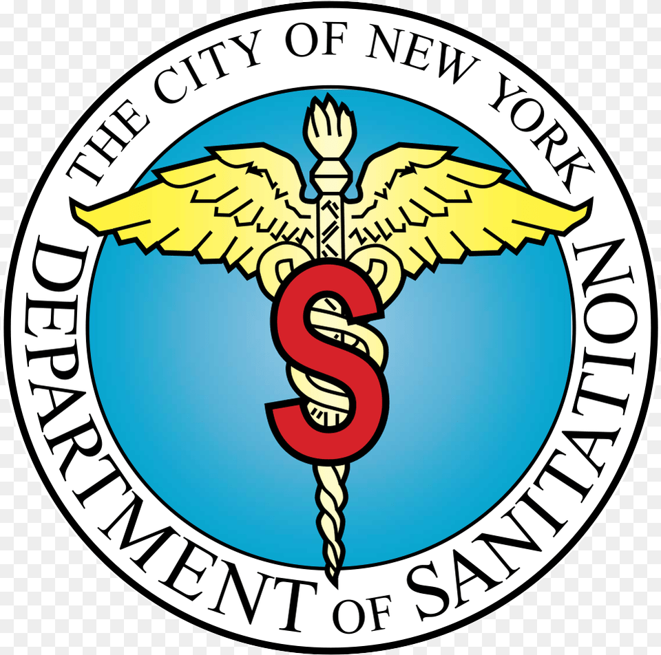 Nyc Department Of Sanitation, Badge, Emblem, Logo, Symbol Png Image