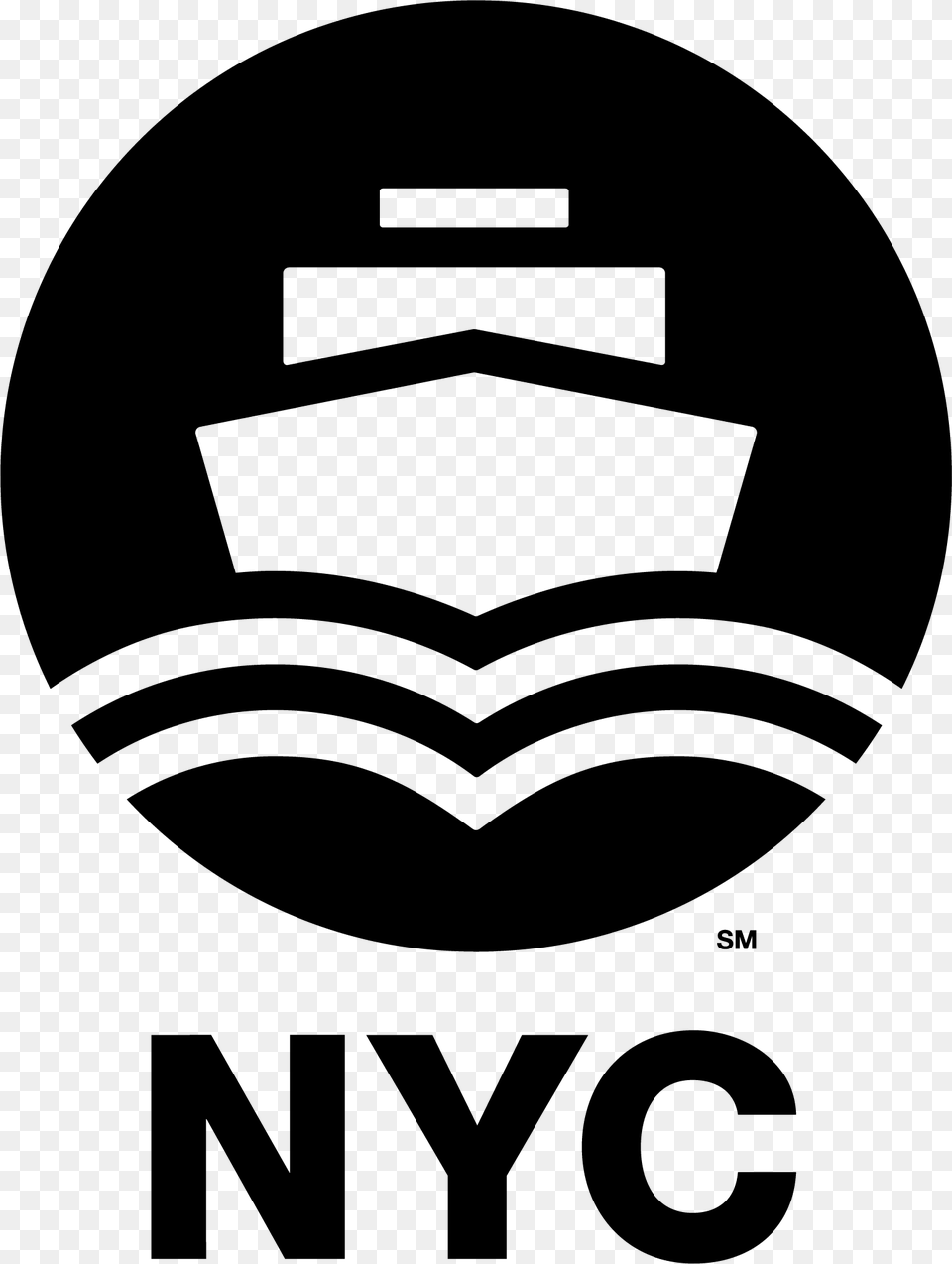Nyc Ferry Vertical Black Logo New York Ferry Logo Free Transparent Png