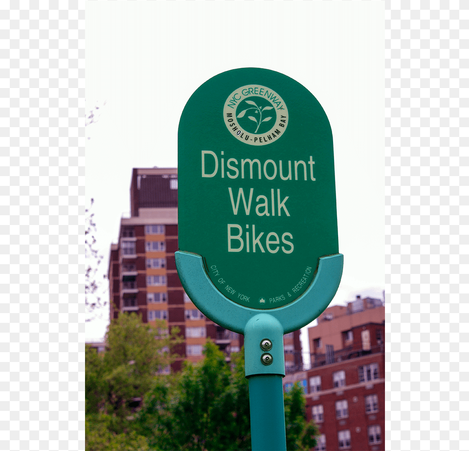 Nyc Greenway Sign Mosholu Pkwy, City, Symbol, Urban, Architecture Png Image