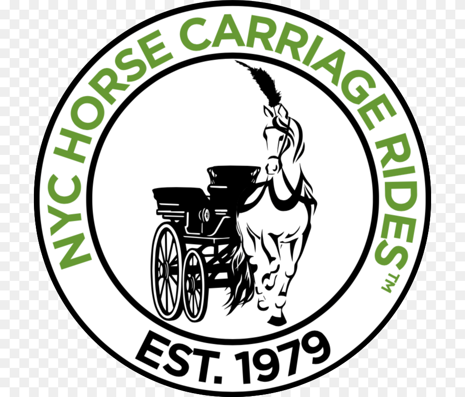Nyc Horse Carriage Rides, Machine, Wheel, Logo, Adult Png Image