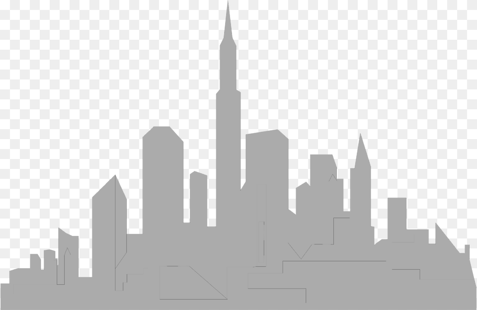 Nyc Skyline Clipart, City, Architecture, Building, Spire Free Png
