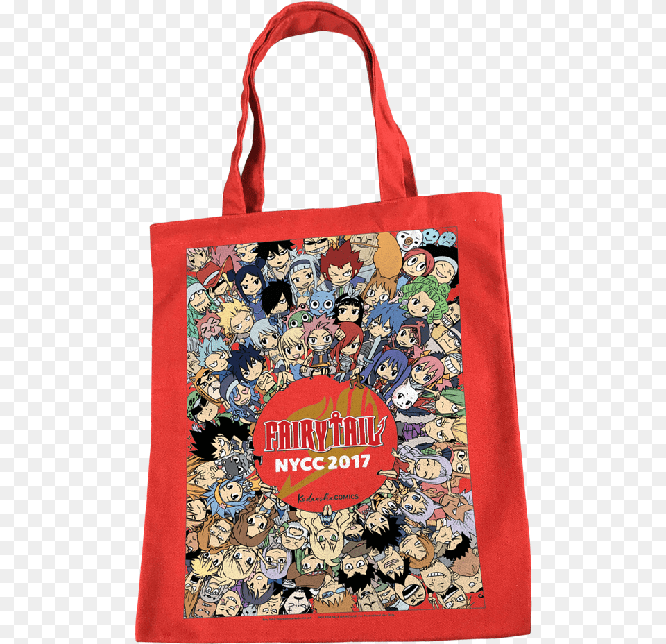 Nycc 2017 Commemorative Fairy Tail Tote Bag Free With Fairy Tail 10 Ans, Accessories, Handbag, Tote Bag, Purse Png Image