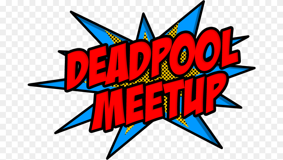 Nycc Deadpool Meetup In Times Square Graphic Design, Dynamite, Weapon Free Png Download