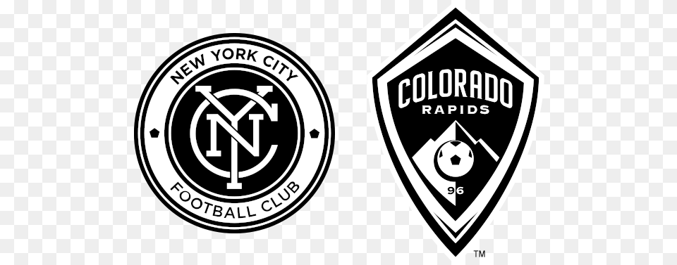 Nycfc Colorado Rapids Colorado Rapids, Logo, Emblem, Symbol, Badge Free Png Download